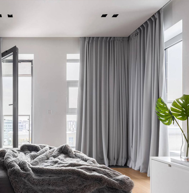 grey-blackout-curtains-in-bedroom